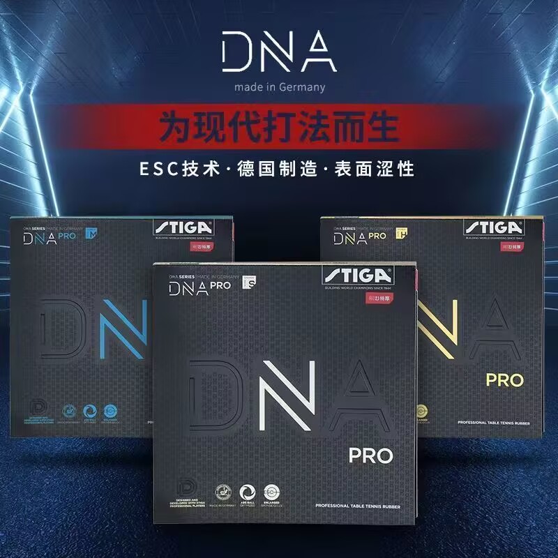 Table Tennis Review - Guma do tenisa stołowego STIGA DNA