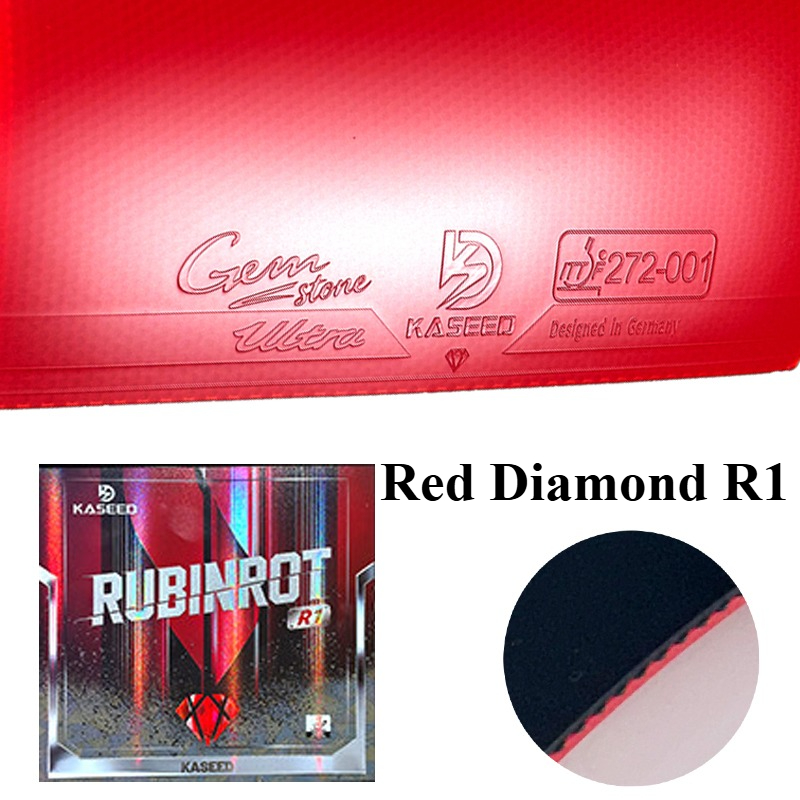 Table Tennis Venue - KASEED Red Diamond R1 Guma do