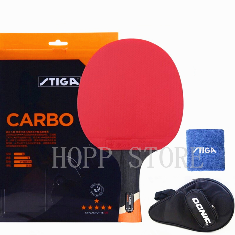 Table Tennis Review - STIGA 6 Star Racket ofensywne profesjonalne