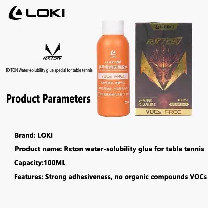 Klej na bazie wody LOKI 100ml, – Table Tennis Venue recenzja i cena