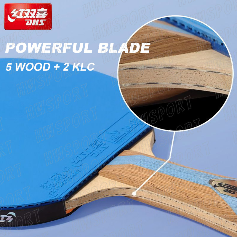 DHS 6 gwiazdek kolor rakieta d – Table Tennis Kit recenzja i cena