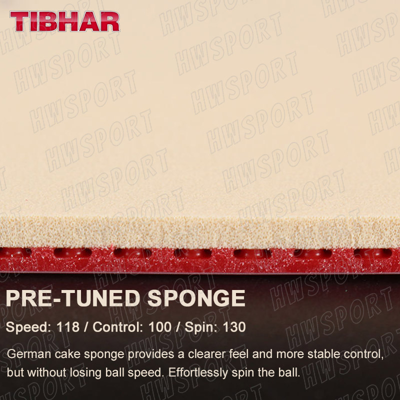 TIBHAR HYBRID K3 Gumowa tenis  – Table Tennis Germany recenzja i cena