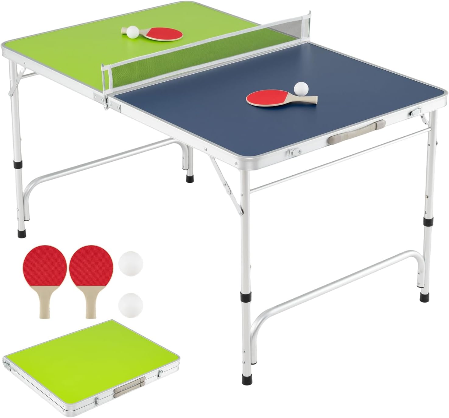 Składany stół do ping ponga z  – Table Tennis Net Height recenzja i cena
