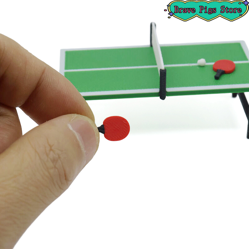 1:12 Miniaturowa rakieta do te – Table Tennis Venue recenzja i cena