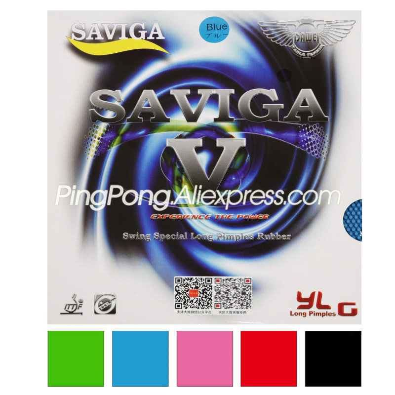 Kolorowe DAWEI SAVIGA V Pips-d – Table Tennis Review recenzja i cena